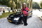 Berg en Dal 10 september 2008
Beau monde rally met cabrio's. 
Marielle Bastiaansen met petje op