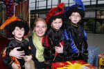 Rotterdam 25 november 2007
Mariska Bauer met zoons Frans Christian  Jan en schoonmoeder bij het feest van sinterklaas in ahoy.