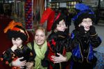 Rotterdam 25 november 2007
Mariska Bauer met zoons Frans Christian  Jan en schoonmoeder bij het feest van sinterklaas in ahoy.