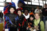 Rotterdam 25 november 2007
Mariska Bauer met zoons Frans Christian  Jan en schoonmoeder bij het feest van sinterklaas in ahoy.