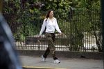 Baarn 7 sdeptember 2007
Mariska Hulscher brengt haar kinderen naar school. Sinds kort is zij verhuisd van Amsterdam naar Baarn.