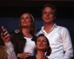 Amsterdam 26 mei 2008
 Lieke v Lexmond en Mark v Eeuwen tijdens het meezing concert van Andre Hazes in de arena.