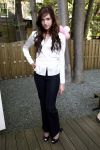 Amsterdam 21 april 2009
Marly v d Velde  loopt modeshow bij je t'aime.
Peter Smulders bv