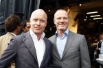 Amsterdam 14 mei 2009
Opening G star winkel op de pc hooftstraat. Mart Visser met zijn partner/vriend Jop
Peter Smulders bv