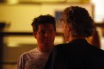 Hilversum 12 januari 2008
Erland Galjaard op naborrel van idols. Hij heeft niet met Wendy v Dijk staan praten.