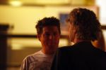 Hilversum 12 januari 2008
Erland Galjaard op naborrel van idols. Hij heeft niet met Wendy v Dijk staan praten.