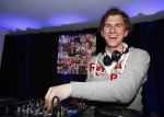 21 Maart 2009, Martijn Rehling achter de draaitafel als DJ