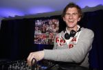 21 Maart 2009 Martijn Rehling achter de draaitafel als DJ