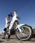 Eindhoven, 9 Februari 2008
Martin Utberg met zijn Honda Motor , TopspeedTV, Heroes Legend
Parijs Dakar.
Foto: Jan van den Dungen