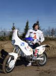 Eindhoven, 9 Februari 2008
Martin Utberg met zijn Honda Motor , TopspeedTV, Heroes Legend
Parijs Dakar.
Foto: Jan van den Dungen