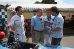 Le Mans, 12 Juli 2008
Le Mans Classic 2008
TV verslaggever/Programmamaker Martin Utberg van Topspeed TV in gesprek met Gijs v Lennep