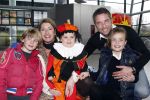 Rotterdam 25 november 2007
Premiere Feest van sinterklaas in ahoy.Mathias Scholten met vrouw en kinderen