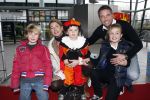 Rotterdam 25 november 2007
Premiere Feest van sinterklaas in ahoy.Mathias Scholten met vrouw en kinderen