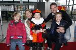 Rotterdam 25 november 2007
Premiere Feest van sinterklaas in ahoy.Mathias Scholten met vrouw en kinderen