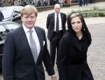 Wassenaar 3 april 2008
Herdenkingsdienst soldaat van oranje Erik Hazelhoff  in kerk wassenaar. Maxima en Prins Willem Alexander
Peter Smulders bv