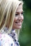 Wassenaar 11 juli 2008
Foto uurtje met prinses Maxima Prins Willem Alexander  en hun dochters Amalia Alexia en Ariane . Ze komen aanrijden in bakfiets.
Peter Smulders bv