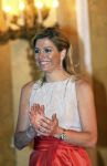 Den Haag 12 mei 2009
Prinses Maxima reikt de appeltjes van oranje uit op paleis Noordeinde.
Koningin Beatrix en Prins Willem Alexander zijn daarbij aanwezig.
Peter Smulders bv