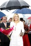 Mdedemblik 17 oktober 2007
Prinses Maxima  bezoekt de Jumbo speelgoed fabriek en doet werk achter de lopende band. Ook speelt ze met kinderen mens erger je niet.