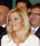 Mdedemblik 17 oktober 2007
Prinses Maxima  bezoekt de Jumbo speelgoed fabriek en doet werk achter de lopende band. Ook speelt ze met kinderen mens erger je niet.