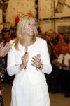 Mdedemblik 17 oktober 2007
Prinses Maxima  bezoekt de Jumbo speelgoed fabriek en doet werk achter de lopende band. Ook speelt ze met kinderen mens erger je niet.