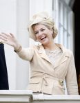 Den Haag 18 september 2007
Koningin Beatrix Prins Willem Alexander Maxima Prinses Margriet Pieter v Vollenhoven Prins Constantijn en Prinses Laurentien bij prinsjesdag met de gouden koets.