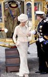 Den Haag 18 september 2007
Koningin Beatrix Prins Willem Alexander Maxima Prinses Margriet Pieter v Vollenhoven Prins Constantijn en Prinses Laurentien bij prinsjesdag met de gouden koets.