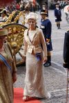 Den Haag 18 september 2007
Koningin Beatrix Prins Willem Alexander Maxima Prinses Margriet Pieter v Vollenhoven Prins Constantijn en Prinses Laurentien bij prinsjesdag met de gouden koets.
