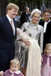 Den Haag 20 oktober 2007
Doop prinses Ariane. Prins Willem Alexander Maxima Ariana Alexia en Amalia.