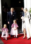 Den Haag 20 oktober 2007
Doop prinses Ariane. Prins Willem Alexander Maxima Ariana Alexia en Amalia.