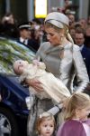 Den Haag 20 oktober 2007
Doop prinses Ariane. Prins Willem Alexander Maxima Ariana Alexia en Amalia.