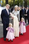 Den Haag 20 oktober 2007
Doop prinses Ariane. Prins Willem Alexander Maxima Ariana Alexia en Amalia.