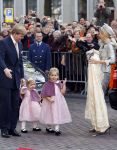 Den Haag 20 oktober 2007
Doop prinses Ariane. Prins Willem Alexander Maxima Ariana Alexia en Amalia.