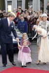 Den Haag 20 oktober 2007
Doop prinses Ariane. Prins Willem Alexander Maxima Ariana Alexia en Amalia.