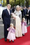 Den Haag 20 oktober 2007
Doop prinses Ariane. Prins Willem Alexander Maxima Ariana Alexia en Amalia.