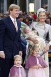 Den Haag 20 oktober 2007
Doop prinses Ariane. Prins Willem Alexander Maxima Ariana Alexia en Amalia.