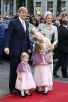 Den Haag 20 oktober 2007
Doop prinses Ariane. Prins Willem Alexander Maxima Ariana Alexia en Amalia.