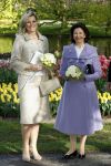 Lisse 22 april 2009
Prinses maxima en koningin Silvia van Zweden in de keukenhof.
Peter Smulders bv