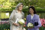 Lisse 22 april 2009
Prinses maxima en koningin Silvia van Zweden in de keukenhof.
Peter Smulders bv