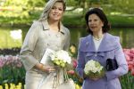 Lisse 22 april 2009
Prinses maxima en koningin Silvia van Zweden in de keukenhof.
Peter Smulders bv
