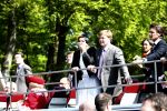 Apeldoorn 30 april 2009
Prinses Maxima en Prins Willem Alexander schrikken van het ongeluk / aanslag
die tijdens koninginnedag plaats vindt.
Peter Smulders bv