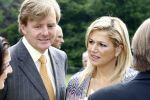 Wassenaar 31 mei 2008
Prinses Maxima en Prins Willem Alexander openen de beeldentuin bij het stadhuis van Wassenaar.
