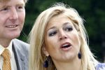 Wassenaar 31 mei 2008
Prinses Maxima en Prins Willem Alexander openen de beeldentuin bij het stadhuis van Wassenaar.