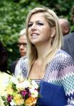 Wassenaar 31 mei 2008
Prinses Maxima en Prins Willem Alexander openen de beeldentuin bij het stadhuis van Wassenaar.
