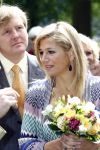 Wassenaar 31 mei 2008
Prinses Maxima en Prins Willem Alexander openen de beeldentuin bij het stadhuis van Wassenaar.