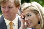 Wassenaar 31 mei 2008
Prinses Maxima en Prins Willem Alexander openen de beeldentuin bij het stadhuis van Wassenaar.