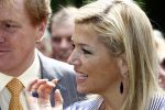 Wassenaar 31 mei 2008
Prinses Maxima en Prins Willem Alexander openen de beeldentuin bij het stadhuis van Wassenaar.