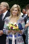 Wassenaar 31 mei 2008
Prinses Maxima en Prins Willem Alexander openen de beeldentuin bij het stadhuis van Wassenaar.