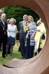 Wassenaar 31 mei 2008
Prinses Maxima en Prins Willem Alexander openen de beeldentuin bij het stadhuis van Wassenaar.