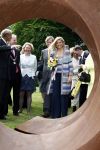 Wassenaar 31 mei 2008
Prinses Maxima en Prins Willem Alexander openen de beeldentuin bij het stadhuis van Wassenaar.