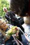 Wassenaar 31 mei 2008
Prinses Maxima en Prins Willem Alexander openen de beeldentuin bij het stadhuis van Wassenaar.